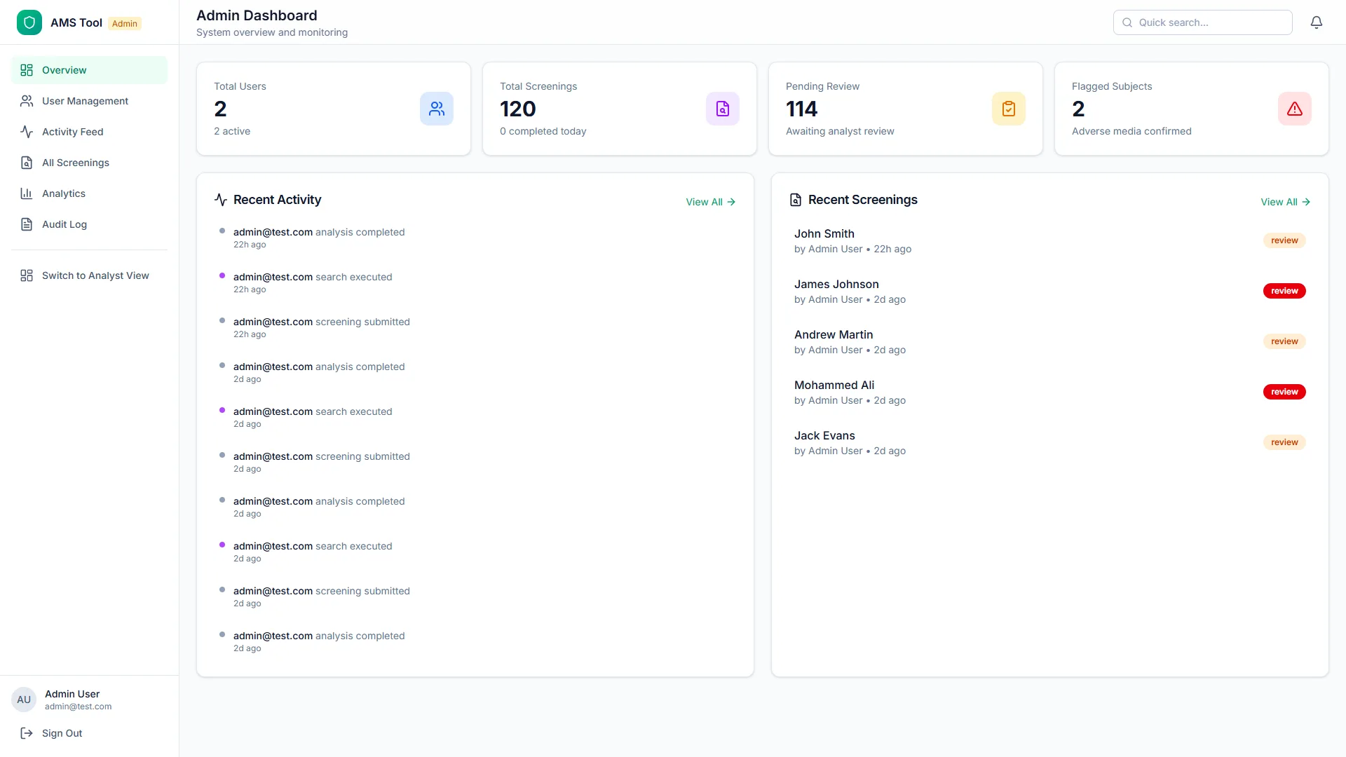 AMS Tool — AI-powered adverse media screening — from manual searches to ...